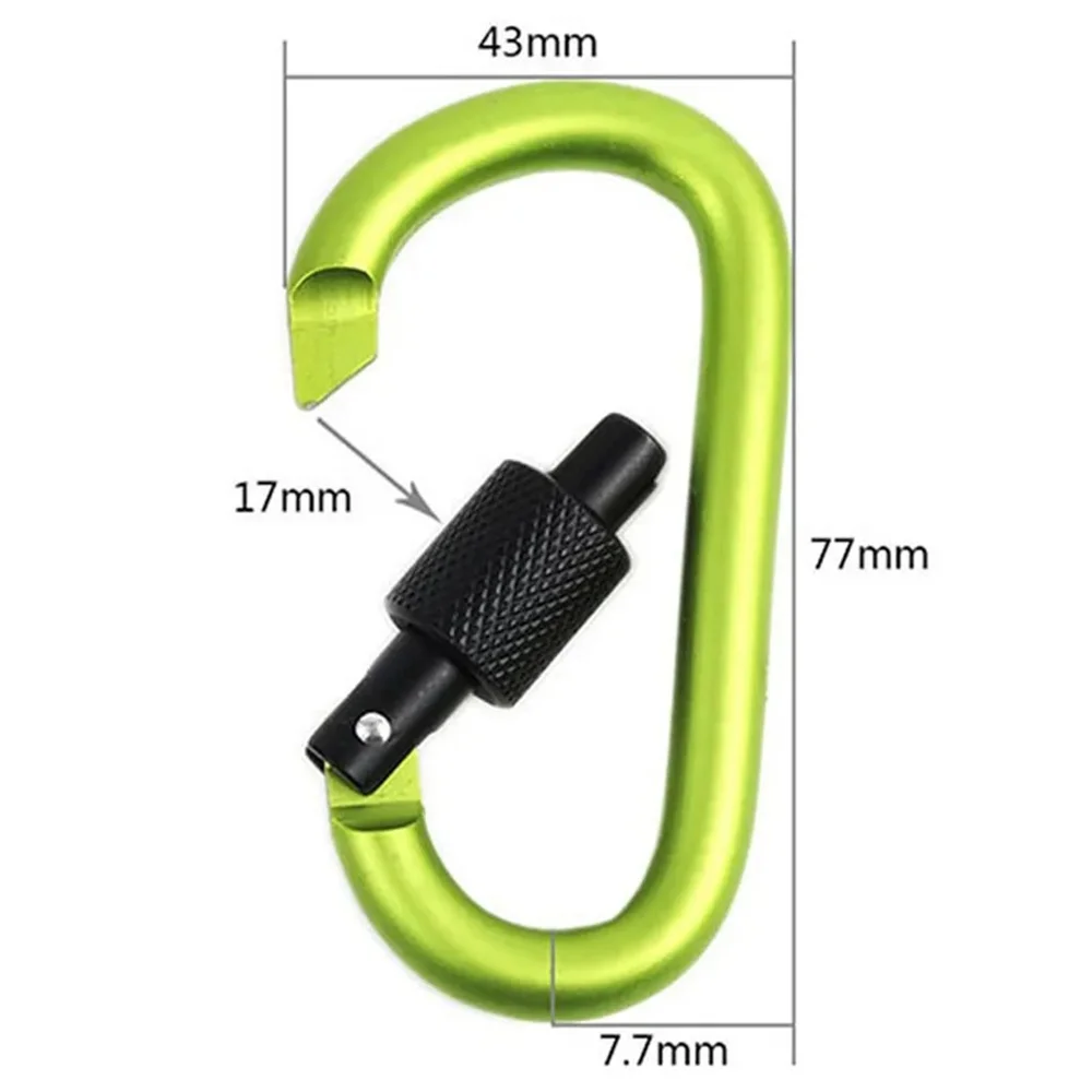 Aluminum Screw Gate Carabiners 2