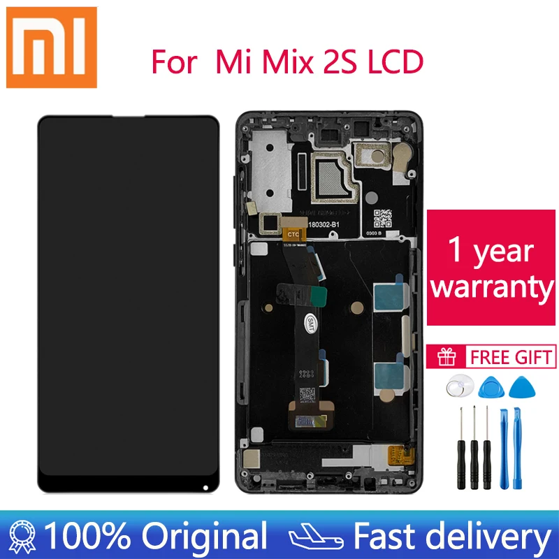 Оригинальный новый лучший рабочий датчик Mix2S ЖК-дисплей сенсорный экран