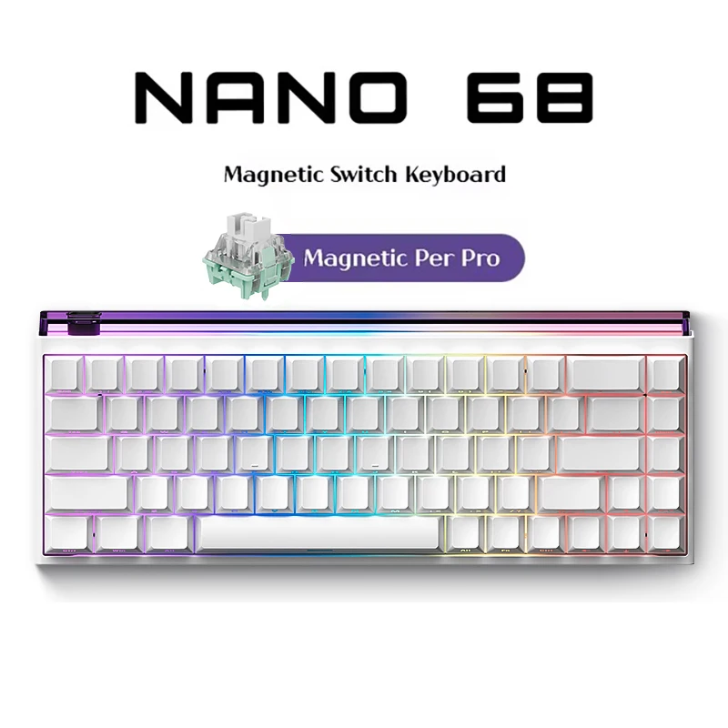 Madlions NANO68 PRO Mechanical Keyboard Magnetic Switch RGB