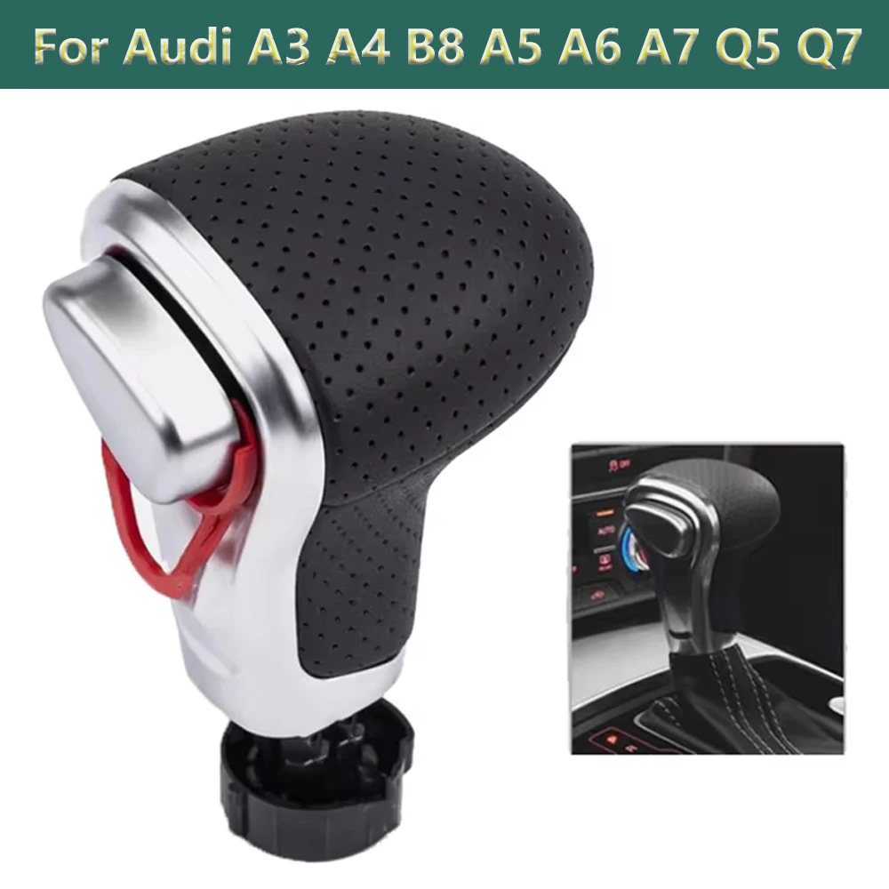 Für Audi A3 A4 A5 B8 A6 C6 A7 C7 Q5 8RB Q7 4LB Automatik-Schaltknauf, Schalthebel, Gangschaltknauf, Schaltknopf
