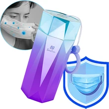 

SANDIAN Portable Mask UV Sterilize Cleaning Box Rechargeable Multifunctional Disinfection Case Household Jewelry Earbud Cleaner