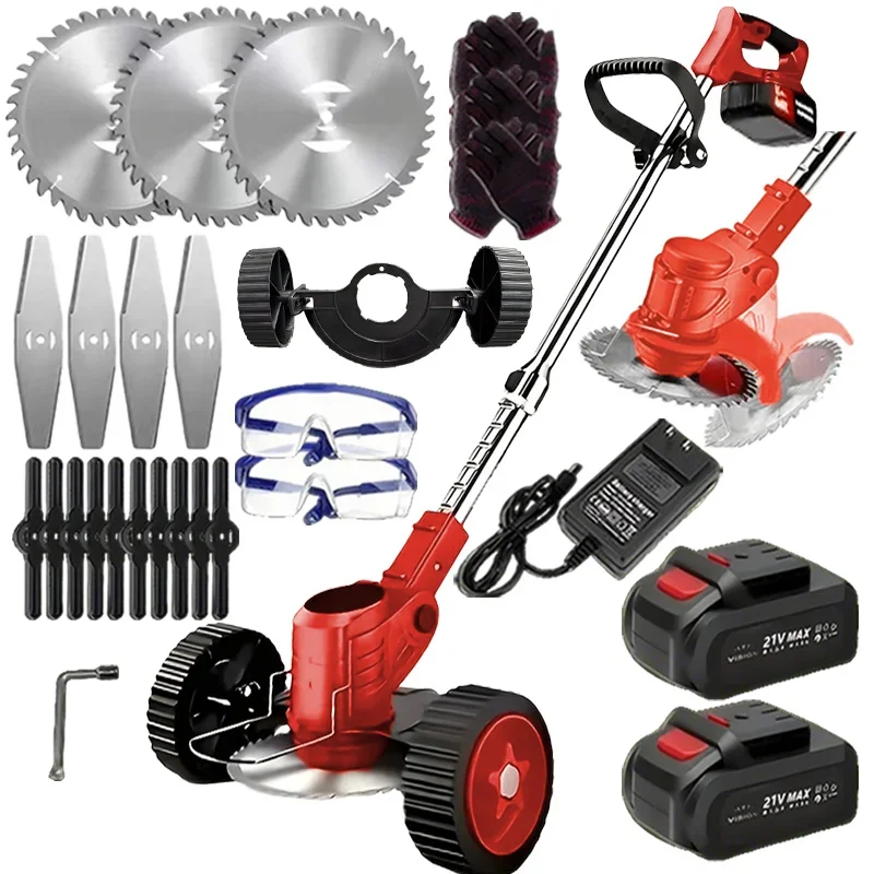 Portable Wireless Weed Trimmer with Lithium Batteries