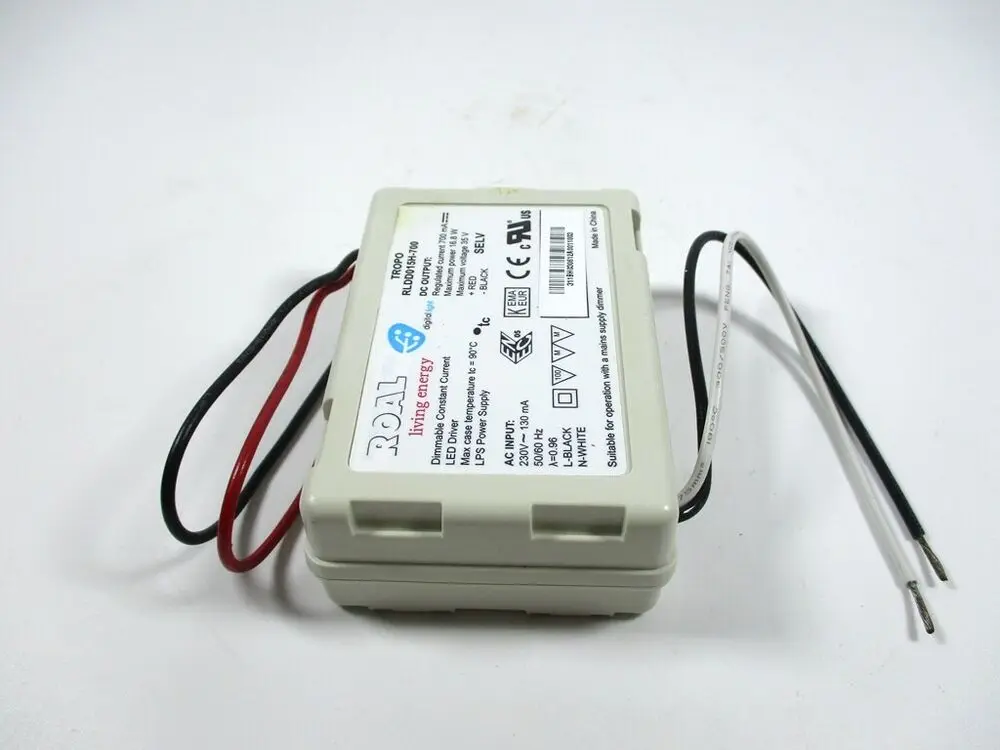 

Детали для замены для ROAL TROPO RLDD015H, 700, 24 В, мА, 1 шт.