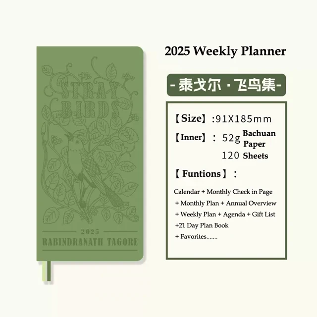 BRUNNEN Weekly Calendar TimeCenter Model 725 2024 2 Pages = 1 Week - View #5