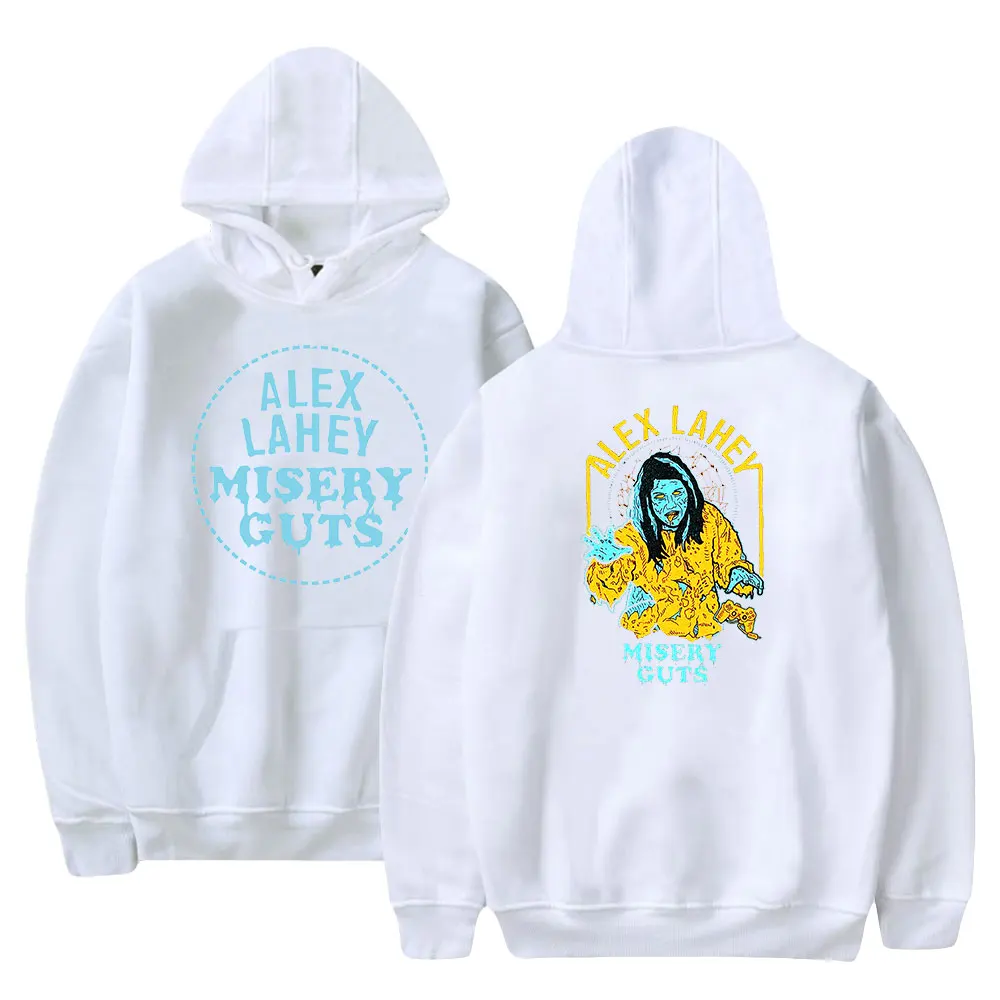 ALEX LAHEY ZOMBIE Hoodies, moletom estampado com capuz, pulôveres manga comprida, estilo casual