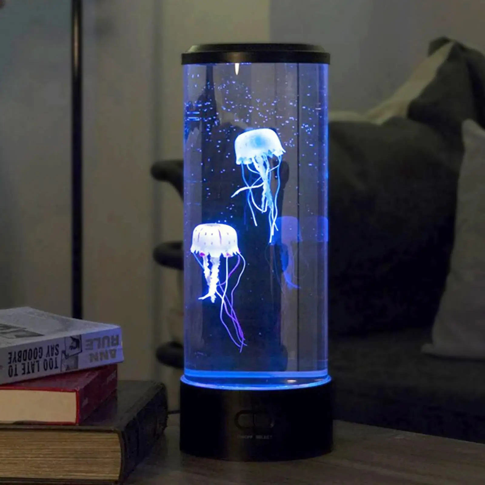 

LED Jellyfish Lamp Aquarium Bedside Night Atmosphere Mood Light Fancy Floating Night Light Cute Kawaii Christmas Gift For K I8F5