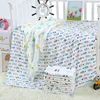 100% cotton 120*110cm 2 Layers Newborn Baby Bath Towel Wrap Muslin Swaddle Blankets Kids Wrap Stroller Cover Wholesale Dropshipp 2