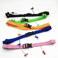 1pc Number Belt  Unisex Triathlon Marathon Race With Gel Holder Running Belt Cloth Belt Motor Running Outdoor Sports 1