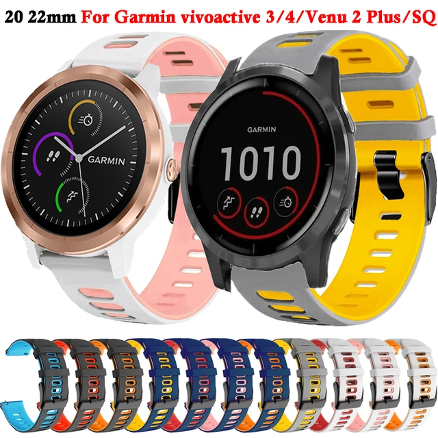 Colorful Watch Band For Garmin Forerunner 255 245 645 158 55/Venu 2/2  Plus/Vivoactive
