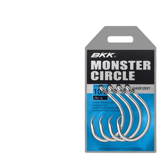 BKK Hooks Monster Circle Size 10/0# 4 Pack