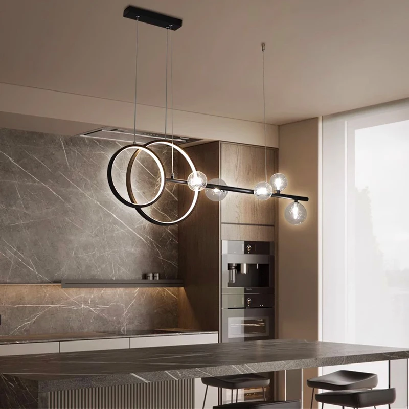 

Современные декоративные подвесные светильники для столовой, умные салонные люстры для столовой