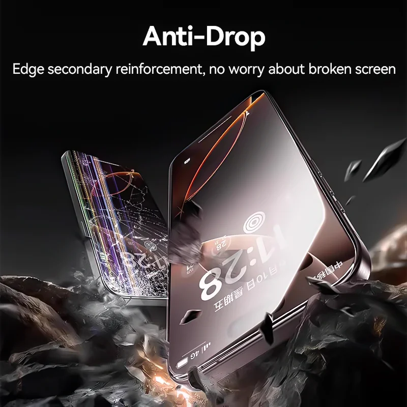 3-Pack 8K HD Tempered Glass Screen Protector with Easy Install Auto-Dust Box