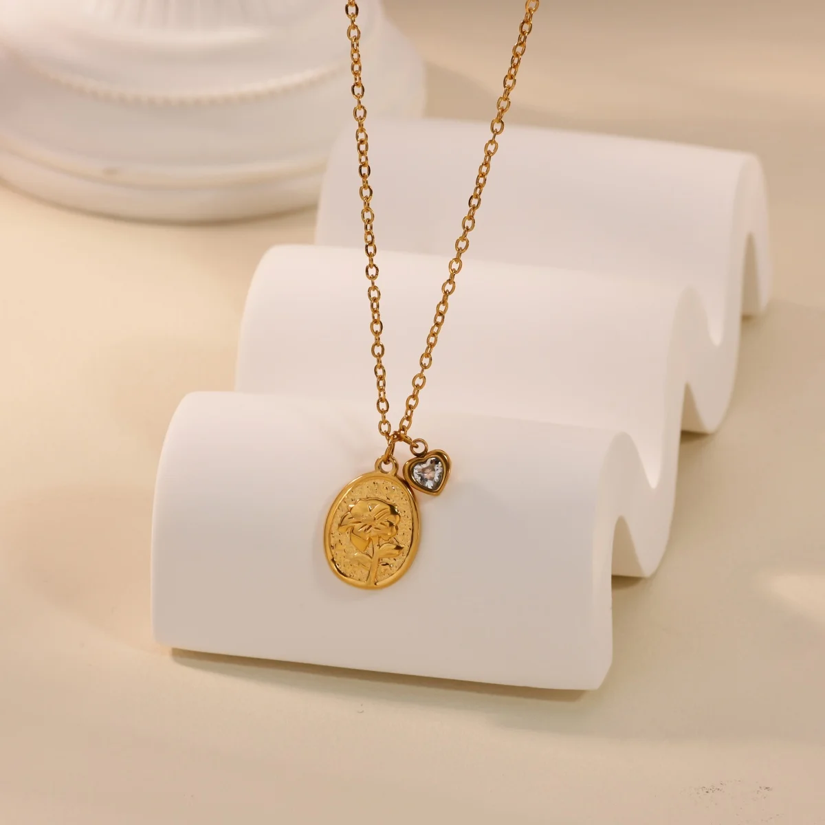 Elegant Geometric Necklaces Stainless Steel For Women