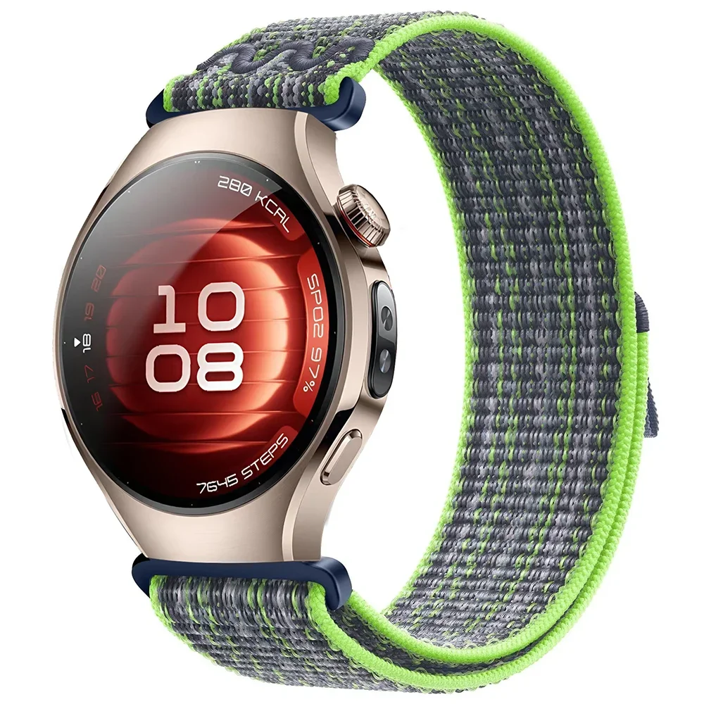 Versatile Nylon Loop Wristband Bracelet – 22mm/20mm Adjustable Strap