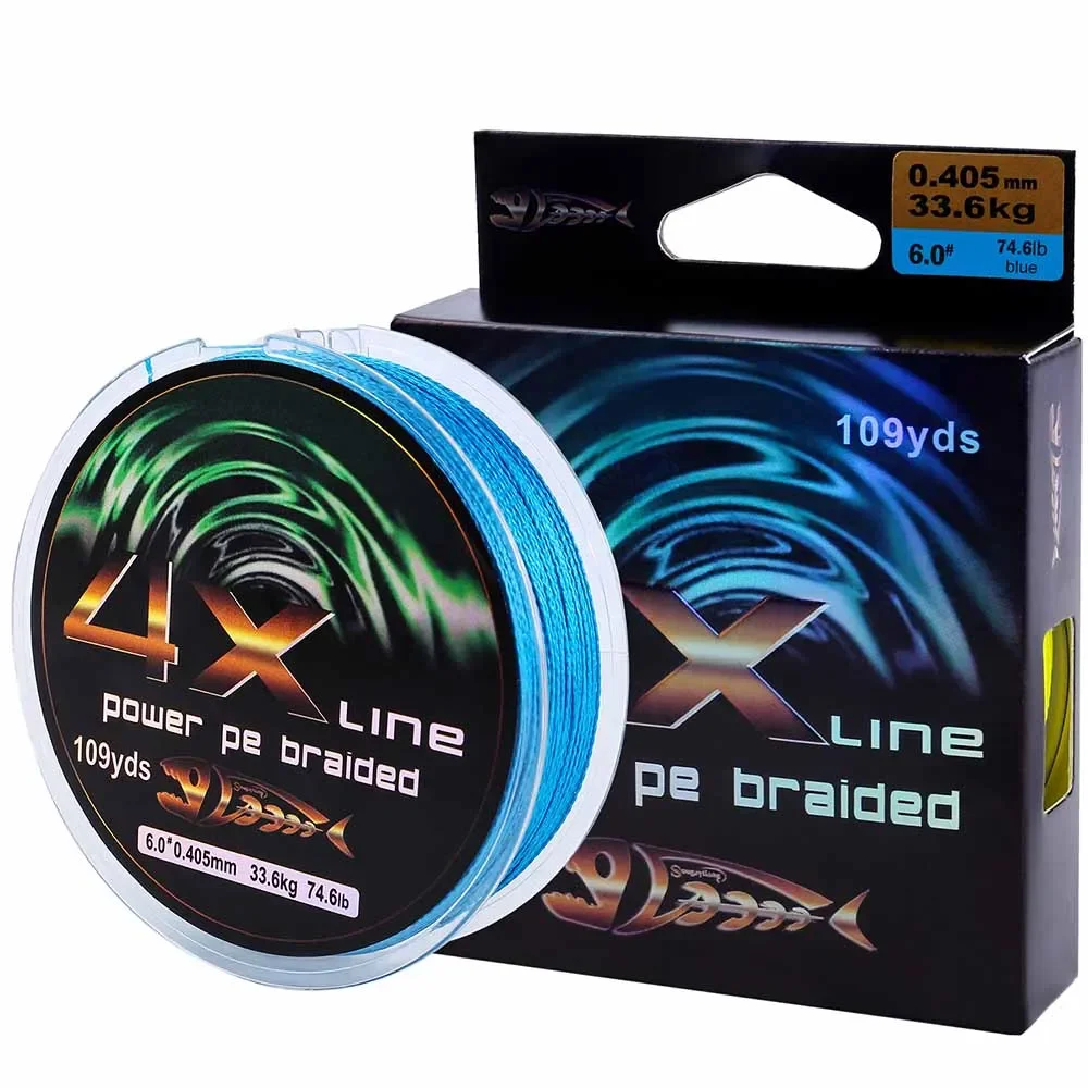 Linha De Pesca Trançada Super Resistente - Zero Elasticidade E Alta Sensibilidade