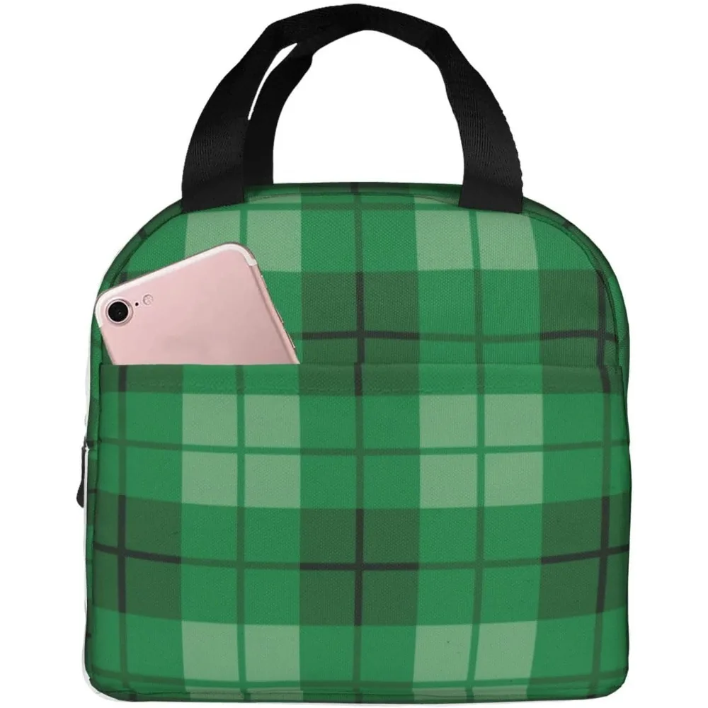 

Celebrate St Patrick'S Day Lunch Bag for Women Men Cute Tote Insulated Lunch Box with Pocket for Work Office Travel Picnic