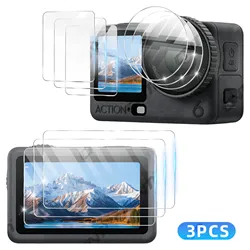 Premium Tempered Glass Lens & Screen Protector Set - Ultra HD Clear, Anti - Scratch Camera Protection Film - 3PCS