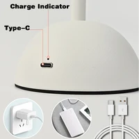 Mushroom Lamp LED Metal Wireless Touch Switch Desk Lamp for Bedroom Bedside Matte Atmosphere Night Light Table Lamp LED Light 2
