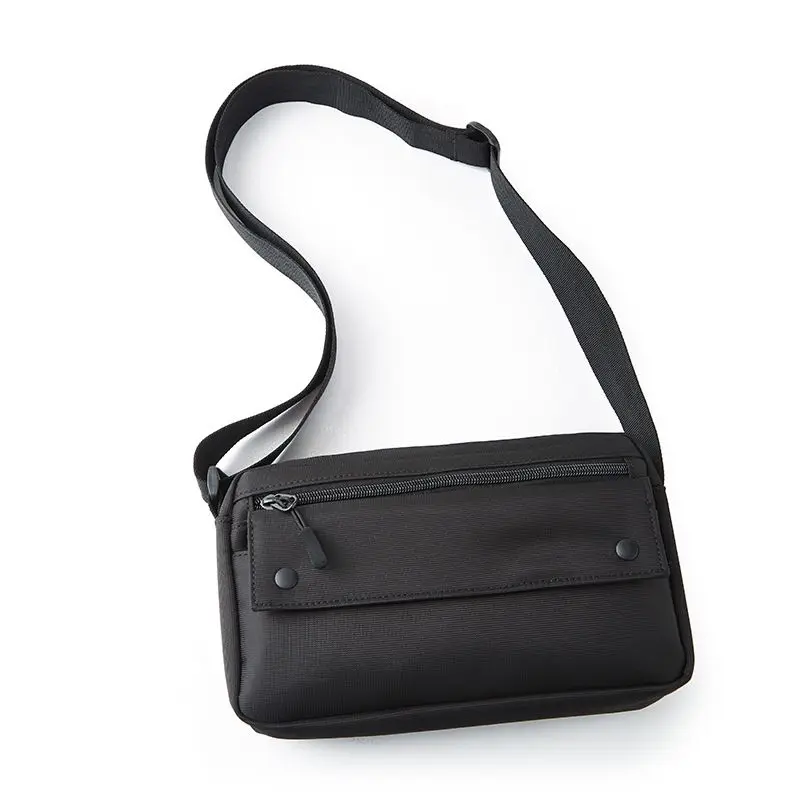 

Fashion Trend Men's Shoulder Bag Outdoor Cross Body Bag Oxford Cloth Black Men's and Women's Universal Bag