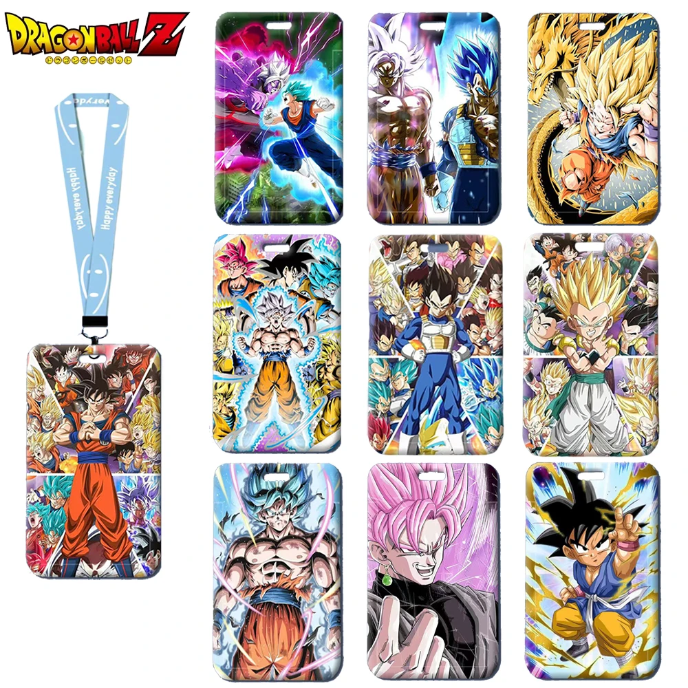 Dragon Ball Colorido Campus ID Lanyard, Clip Card Sleeve, Son Goku, Vegeta  IV, Piccolo PC Shell Duro, Presente Brinquedo Infantil - AliExpress