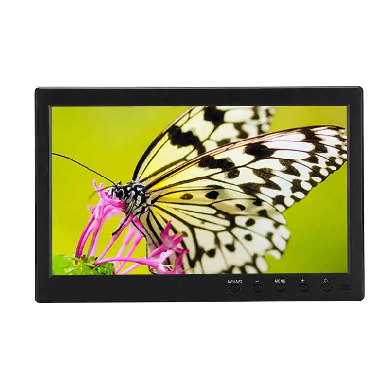 10.1 ġ HD LCD  1024x600 ػ 16:9 ̵ ũ ÷, HDMI ȣȯ/VGA/BNC/AV/USB Է 100-240V