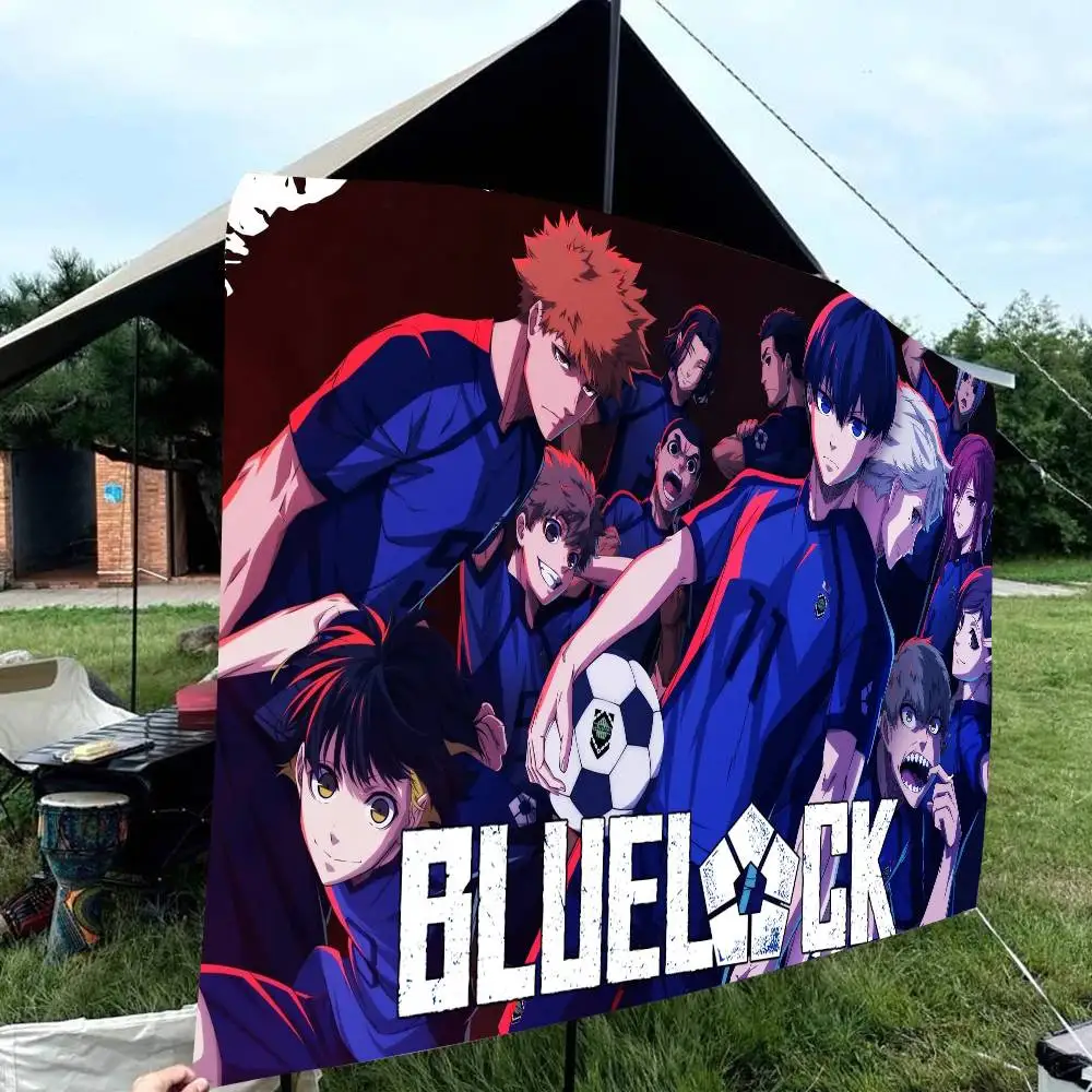 Japanese Hot Anime BLUE LOCK Backdrop for Photography and Party Decoration