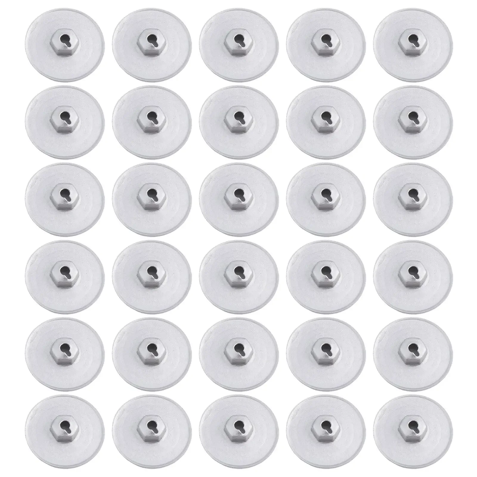 07146949380 Nut Sheet Heat Protection 3cm/1.18" Direct Replacement Metal Nuts Silver Direct Replacement Drive Shaft Cover Case