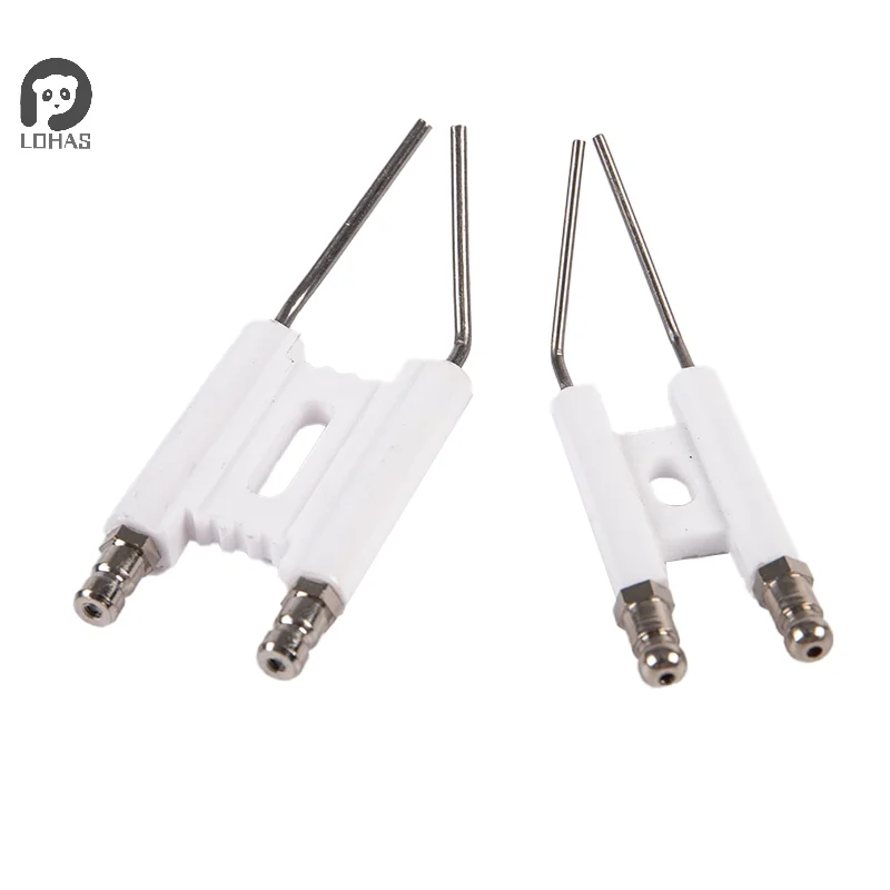 1Pcs H Type Ignition Needle For General-purpose Oil Burner BT10 Electrode Burner Accessories Ceramic Ignition Double Pin