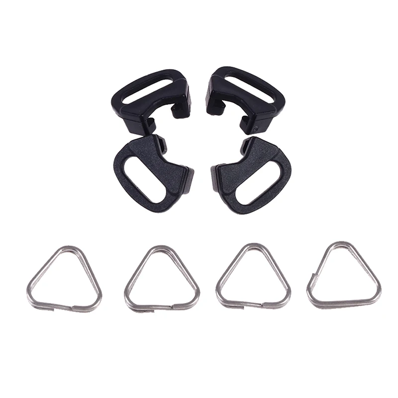 4Pcs Belt Hook Camera Shoulder Strap Triangle Split Ring Replacement Camera Buckle Accessories For Fujifilm Olympus Pentax camera buckle accessories