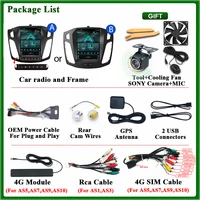 Autoradio Carplay 9.7 pouces pour Ford Focus 3 Mk 3 2011 2012-2019 Navigation GPS Android Auto Android 15 5G Wifi unité pas de DVD 2din 6