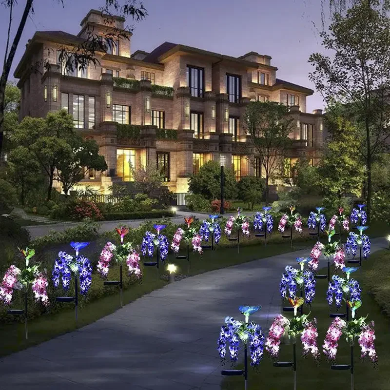 Solar Light LED Simulation Bean Curd Lawn Light Outdoor Waterproof Garden Garden Park Path Lawn Decorative Christmas Day solar lights,solar led lights,solar ground lights,lawn lamp,garden lighting