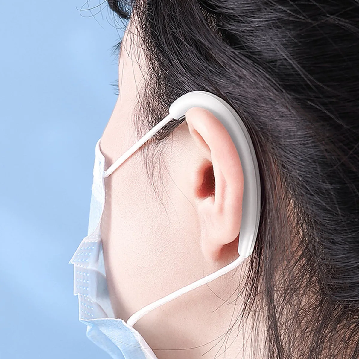 Face Mask Ear Protectors Silicone Invisible