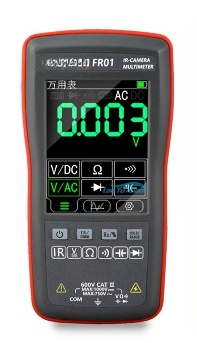 

FR01A FR01B Portable Imaging Multimeter Repair Instrument Heating Measurement Portable Handheld R-Camera DC AC Voltage Current