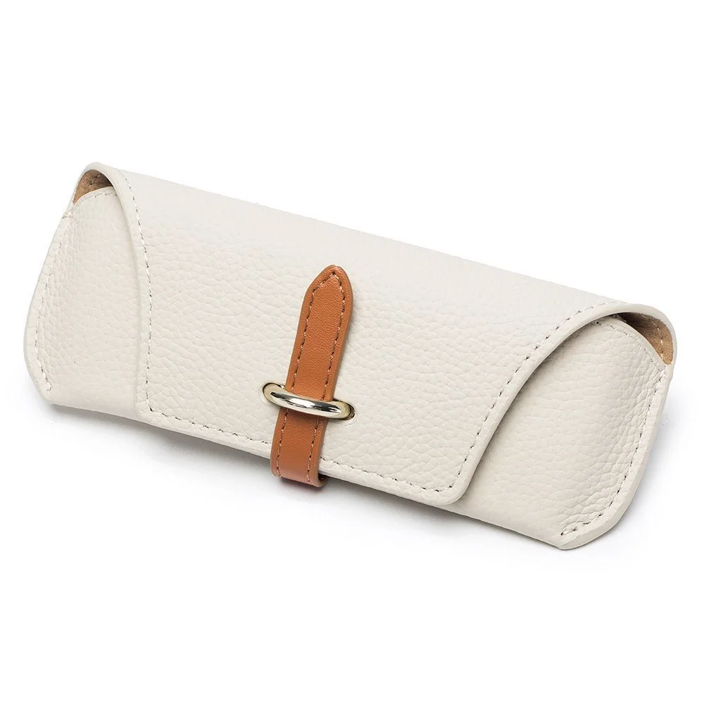 KLASSNUM Luxus Leder Lesebrille Taschen Frau Männer Tragbare Schutzhülle Reise Sonnenbrille Fall Mode Brillen Schutz – Detail 12
