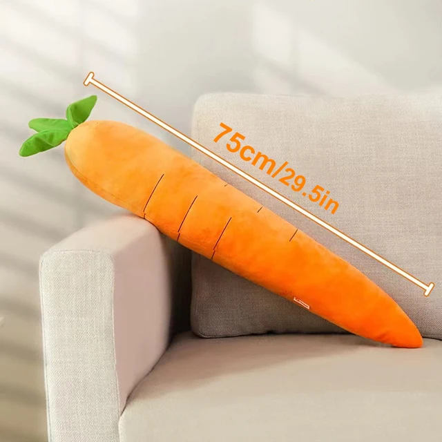 Dog Toy Pet Carrot Plush Toy Vegetable Chew Toy for Small Medium Large Dogs Universal Pet Sound Playing Toy Pet  Accessories 6