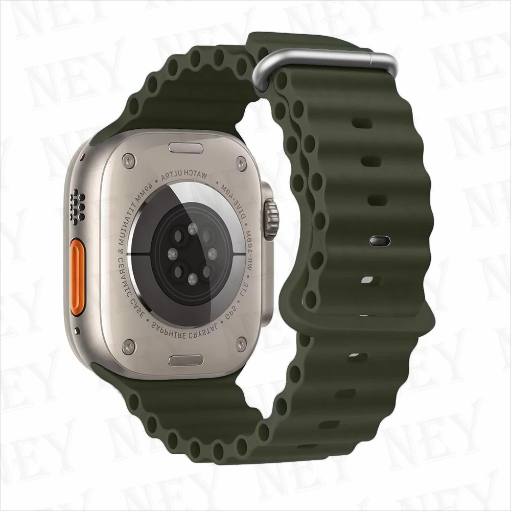 Ocean Silicone Sport Watch Band - Vibrant & Durable Strap
