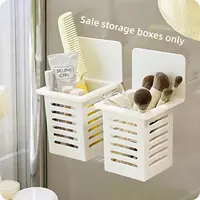 1PC Wall Mounted Toothbrush Holder Set for Bathroom. Spoons and Forks Holder for Kitchen- Space Saving Toothbrush Storage 2