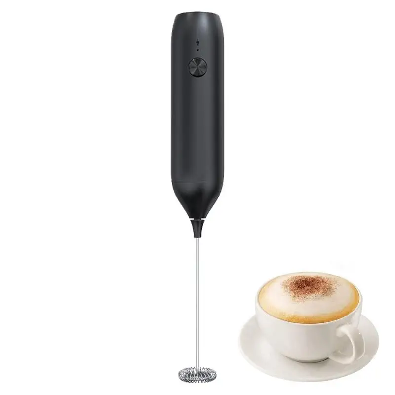 

Mini Handheld Electric Milk Frother Kitchen Drink Foamer Mixer Stirrer Coffee Cappuccino Creamer Whisk Frothy Blend Egg Beater