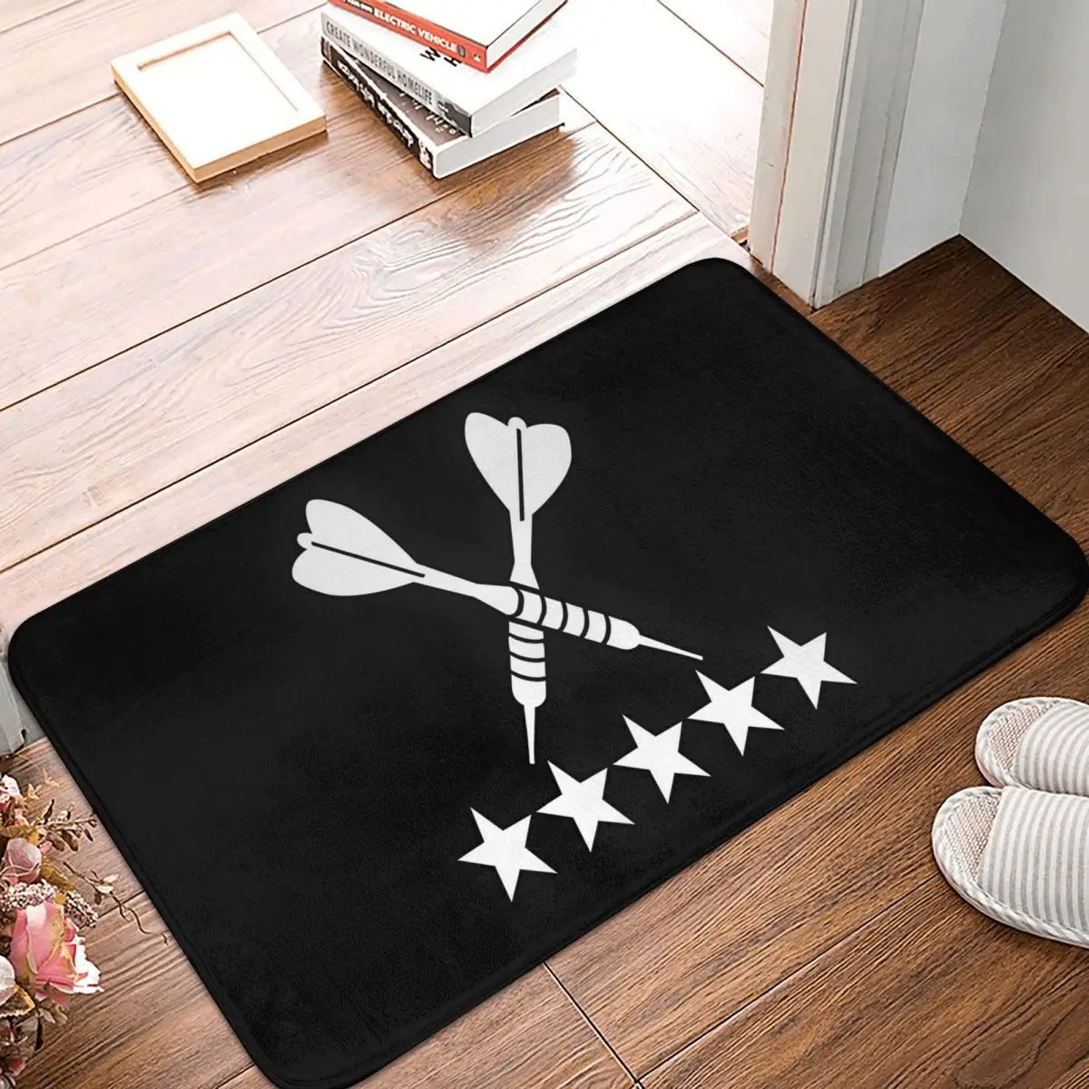 Cinque Stelle Freccette Freccette Freccette Freccia Bersaglio Tappetino Da Bagno Tappeto Casa Zerbino Soggiorno Tappeto Decor