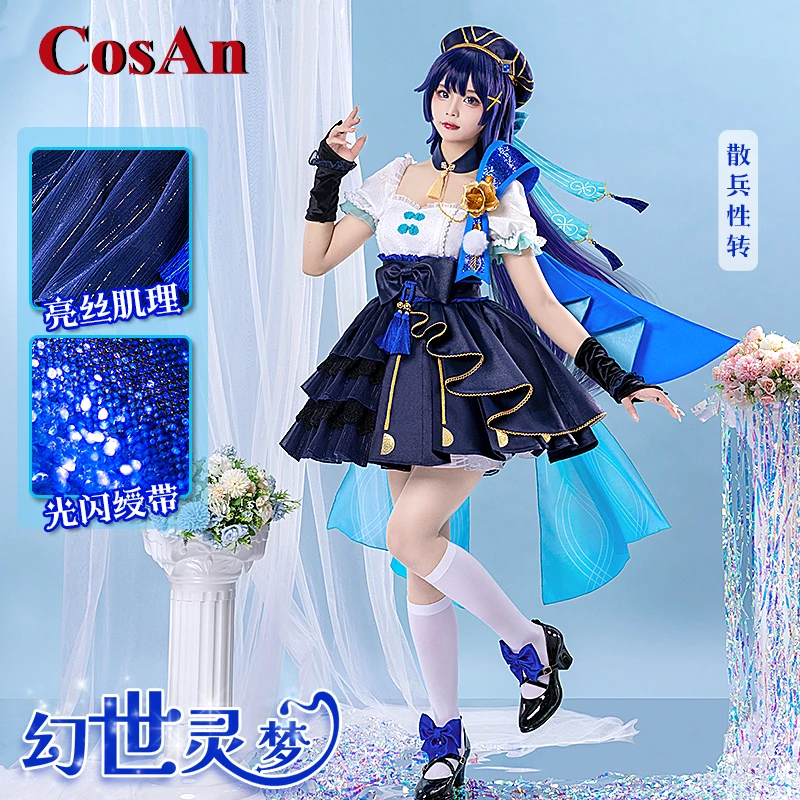 

CosAn Game Genshin Impact Scaramouche/Wanderer Cosplay Costume Gorgeous Sweet Formal Dress Activity Party Role Play Clothing