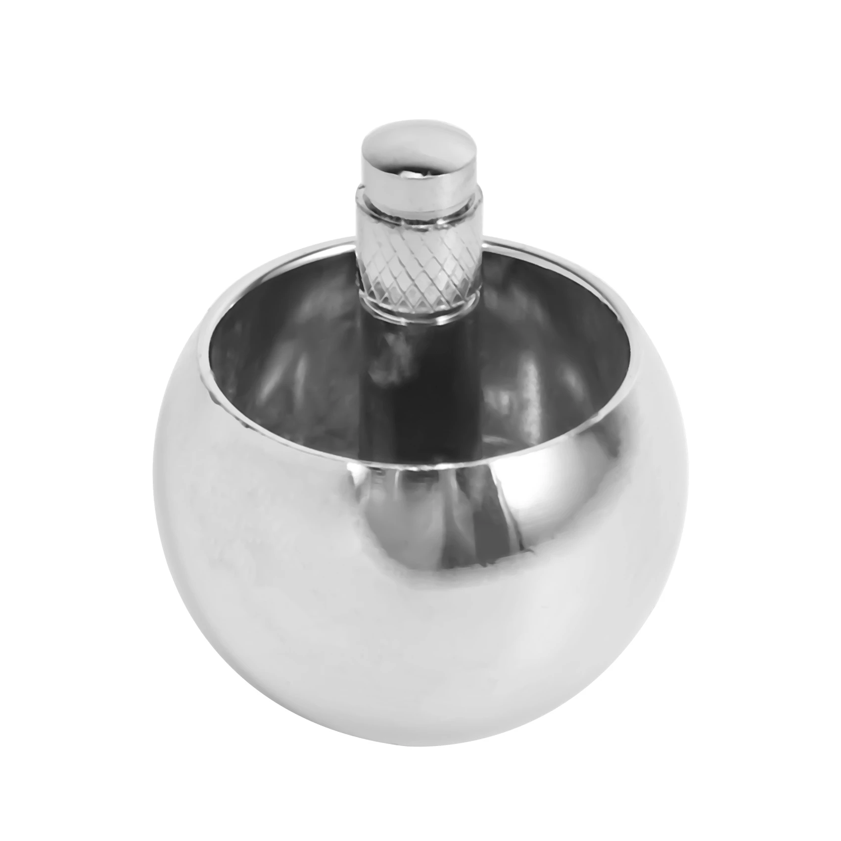 

Tippe Top Metal Flip over Top Stainless Steel Spinning Top Toy Gift, Silver