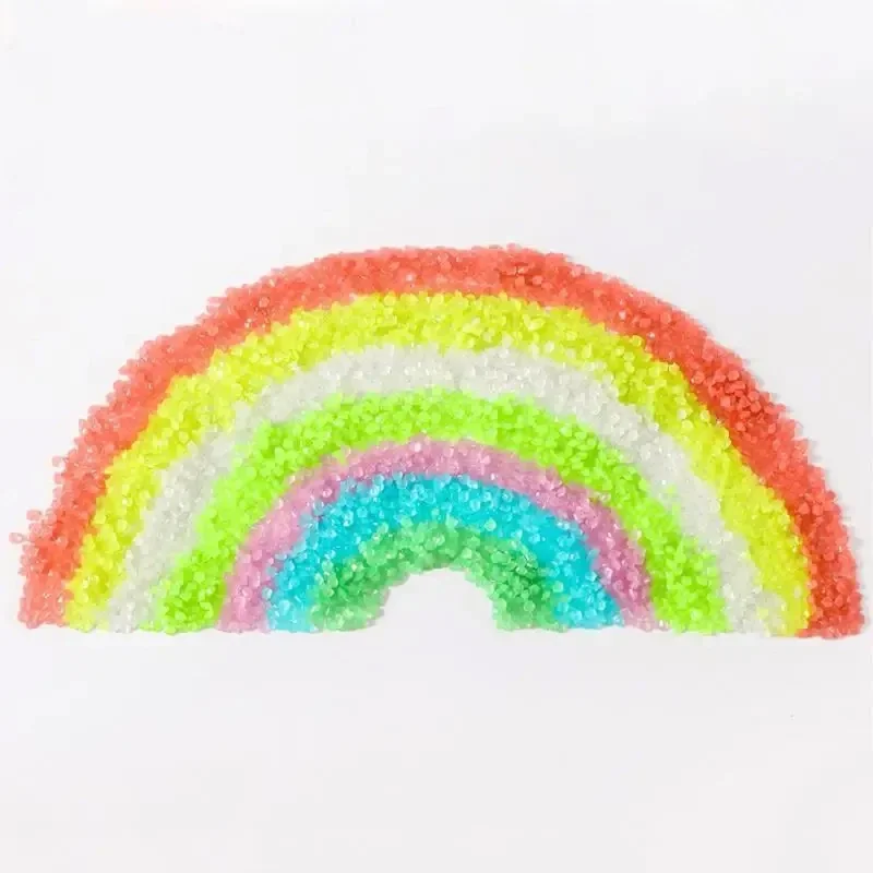 Luminous Sand 3000pcs/Bag Luminous Sand Glow in Dark Pebbles Stone Home Garden Outdoor Path Lawn Decoration Fish Tank Aquarium Decor 3-5mm