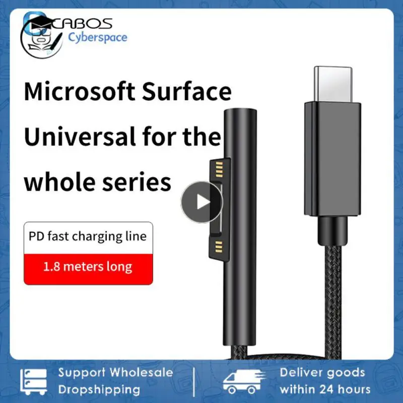 Tipo-C Femmina A Per Connettore Microsoft Surface Pd Per Microsoft Surface 3 4 5 6 Go Connector Usb C Adapt