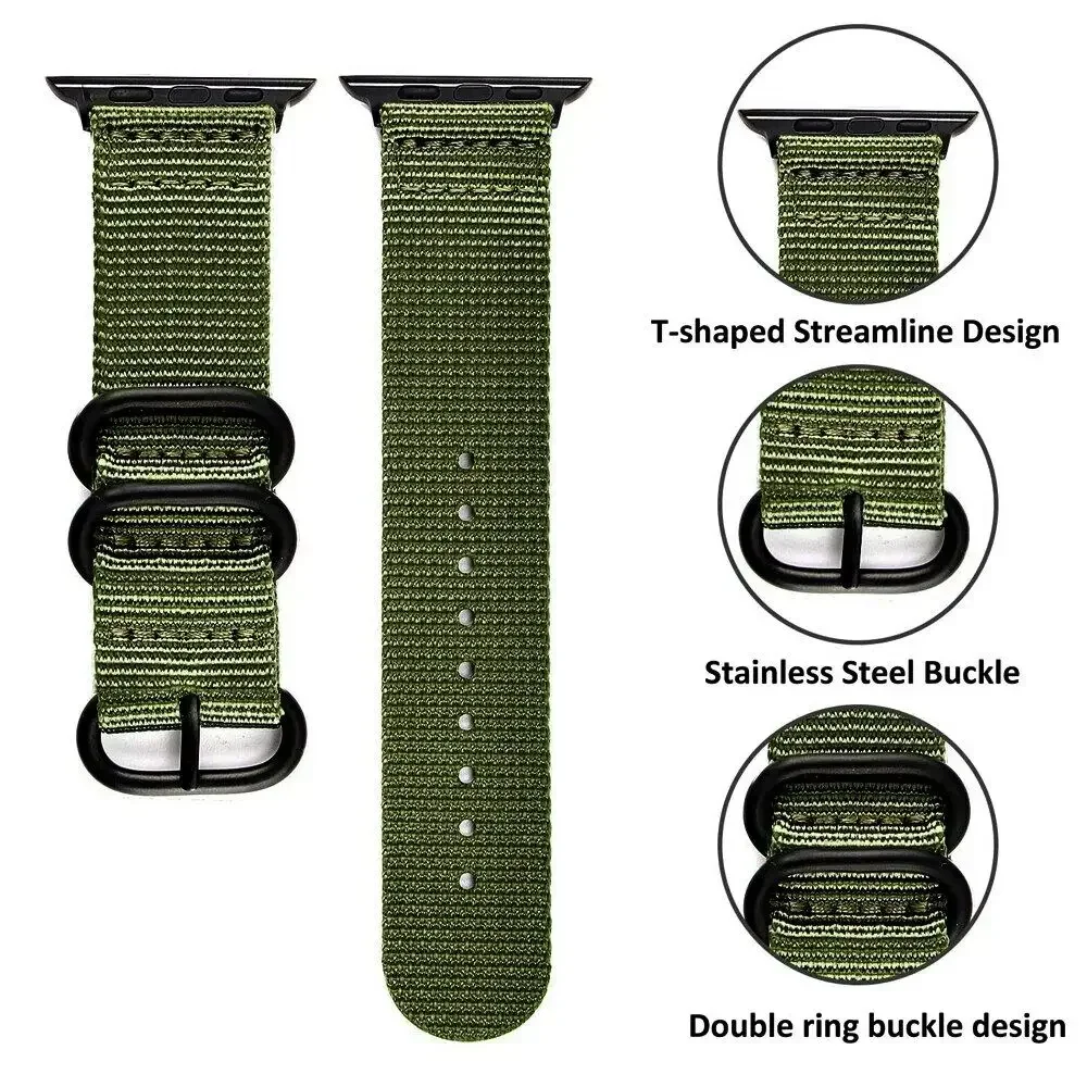 Versatile Sports Nylon Watch Strap Bracelet