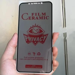 Matte Ceramic Privacy Screen Protector - 3 - Pack Anti - Spy Film Glass - Galaxy M31s