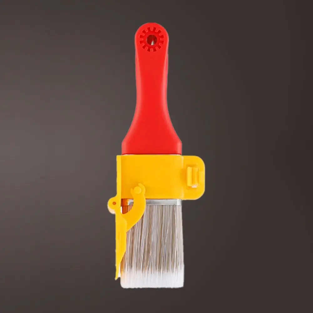 Adjustable Edging Color Separation Brush Soft Bristle Profesional Paint Brush PET Extension Pole Wall Brushing Tools Wall