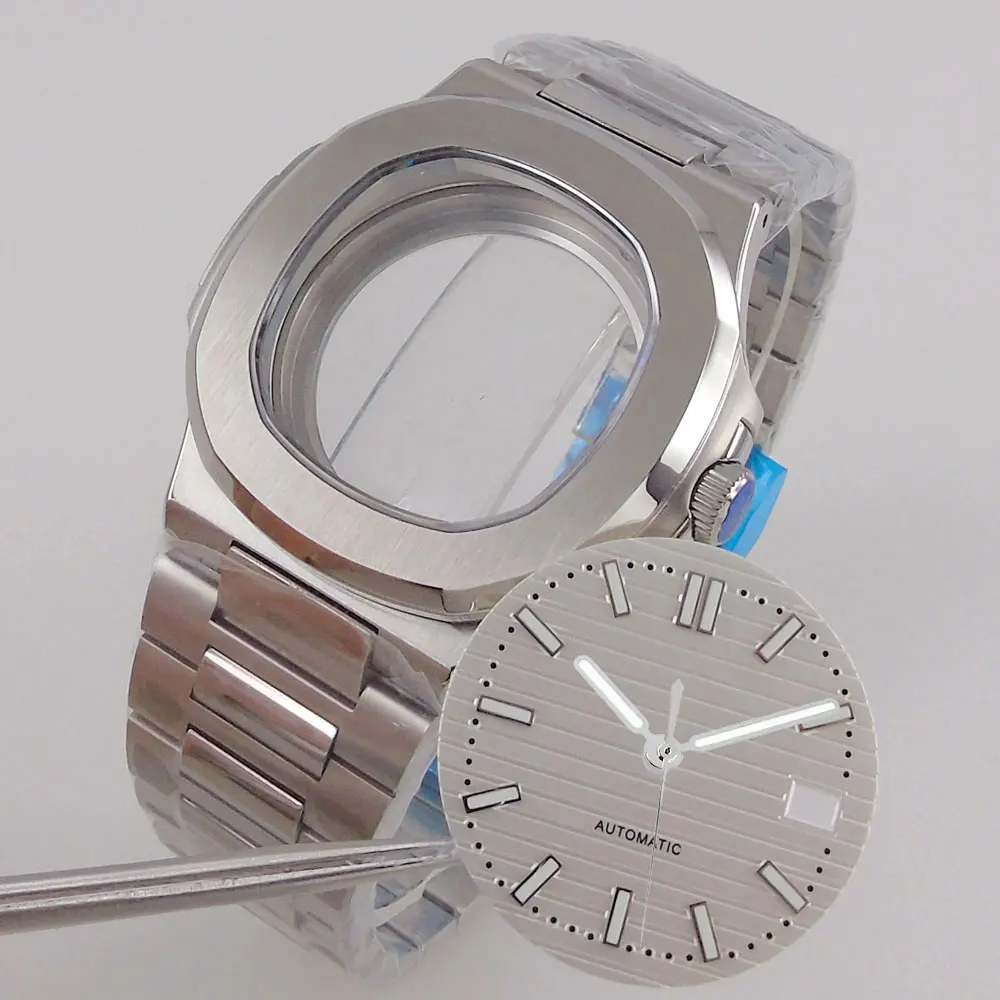 fit for Philippe Nautilus Square Watch Case Tandorio 40mm Japan