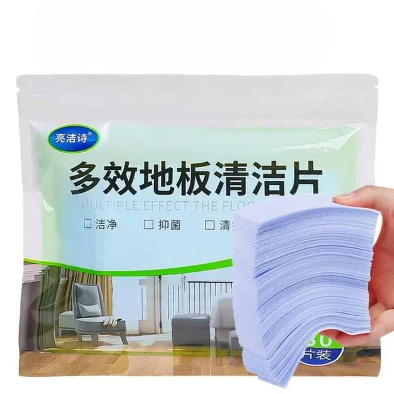 

120/30pcs Floor Cleaner Water Soluble Cleaning Sheet Mopping The Floor Wiping Wooden Floor Tiles Toilet Cleaning Home Hygiene