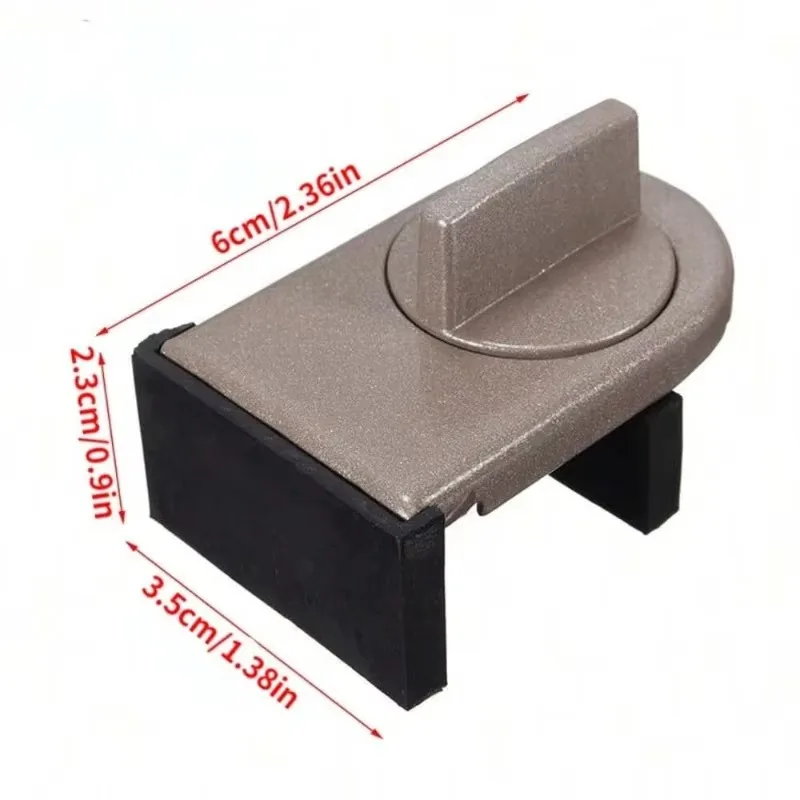 Adjustable Aluminum Alloy Window Safety Lock Sliding Door Stopper Security Lock for Home Anti-theft Childproof Window Lock