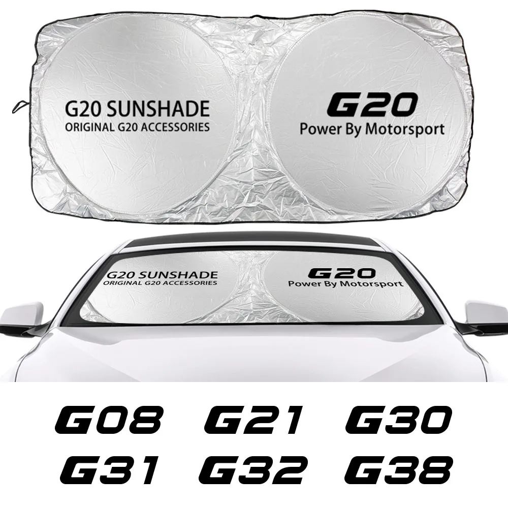 Auto Windshield Sunshade Cover For BMW G20 G30 G31 G01 G21 G05 G12 G15 G02 G07 G08 G11 G32 G38 G06 G14 G16 Auto Accessories